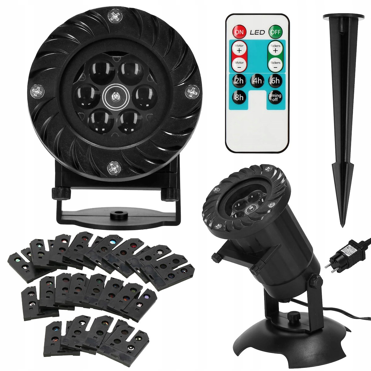 PROJEKTOR LASEROWY ŚWIĄTECZNY RZUTNIK LED NA DOM