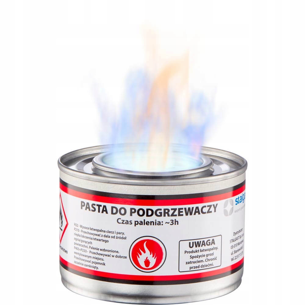 Pasta do podgrzewaczy w żelu Stalgast 0,2l Pojemność 0.2 l