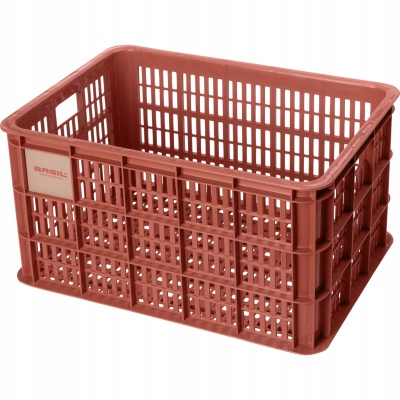 Cyklistická skříň Basil Crate L terakotová 40L