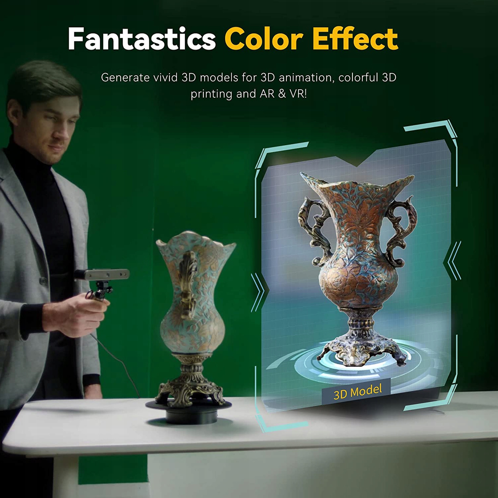 3D Skaner Revopoint POP 2-Wydanie standardowe Model Revopoint POP 2 Skaner 3D(Wydanie standardowe)