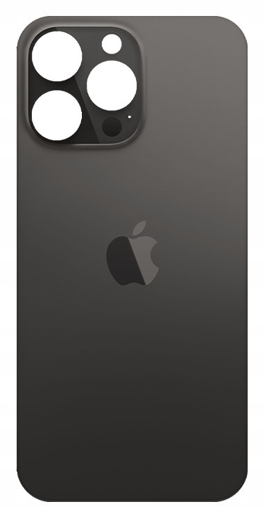 Klapka Jednobryłowa Plecki Tył iPhone 14 Pro Max Czarny Space Black Hq