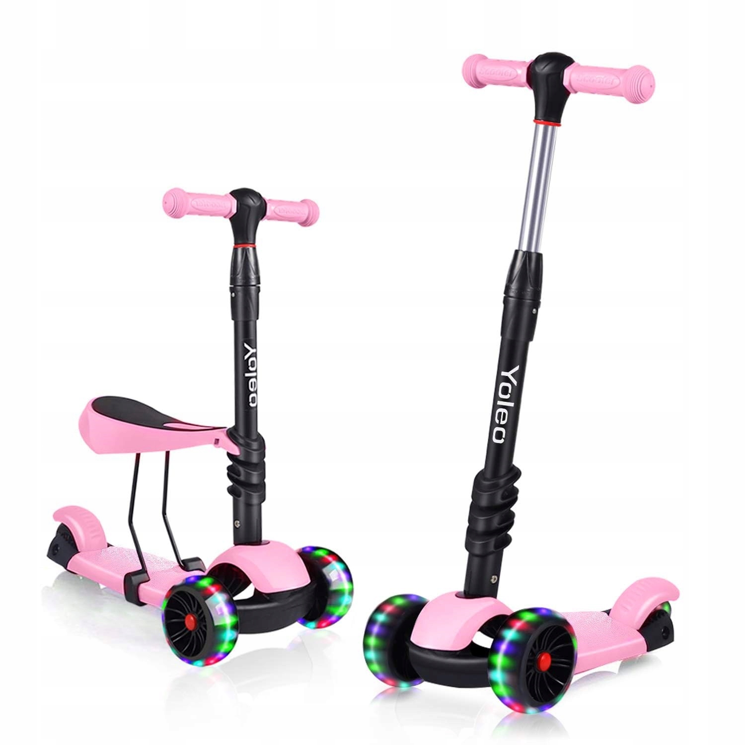 Yoleo ze zdejmowanym siedziskiem i regulacją wysokości