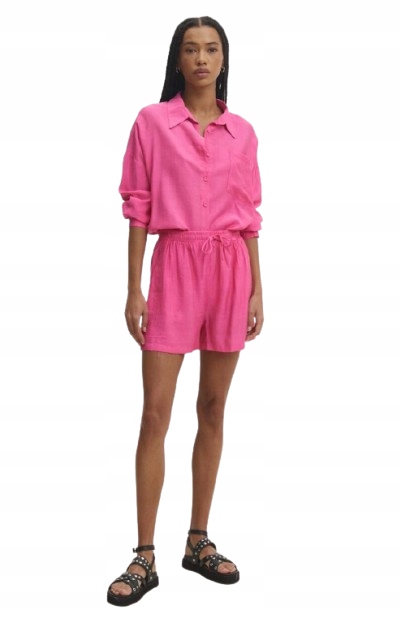 Qed London Růžový Komplet S Košilí S Dlouhým Rukávem L I1B