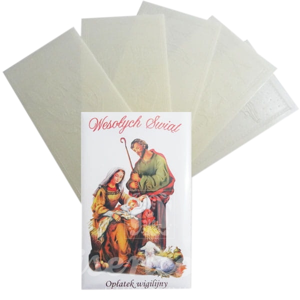 

Opłatki Wigilijne 5 Szt Dużych Koperta Folia