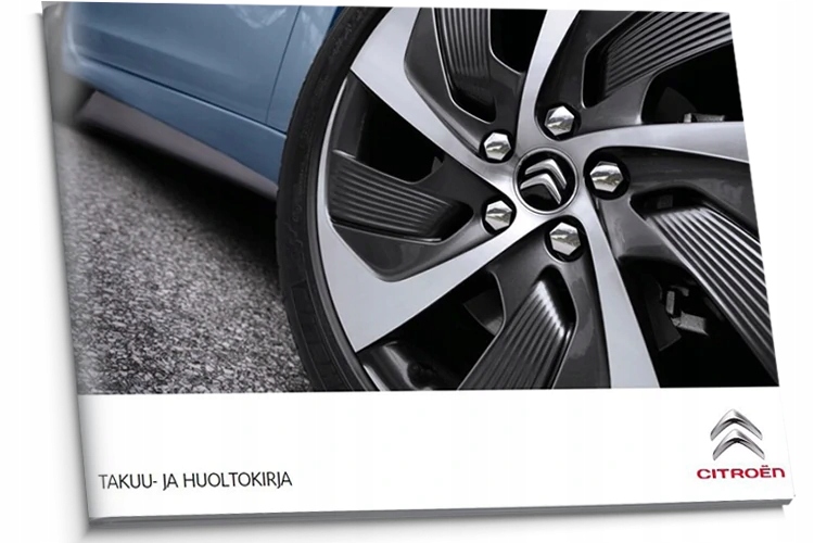 Citroen Finská servisní kniha 2013-2014