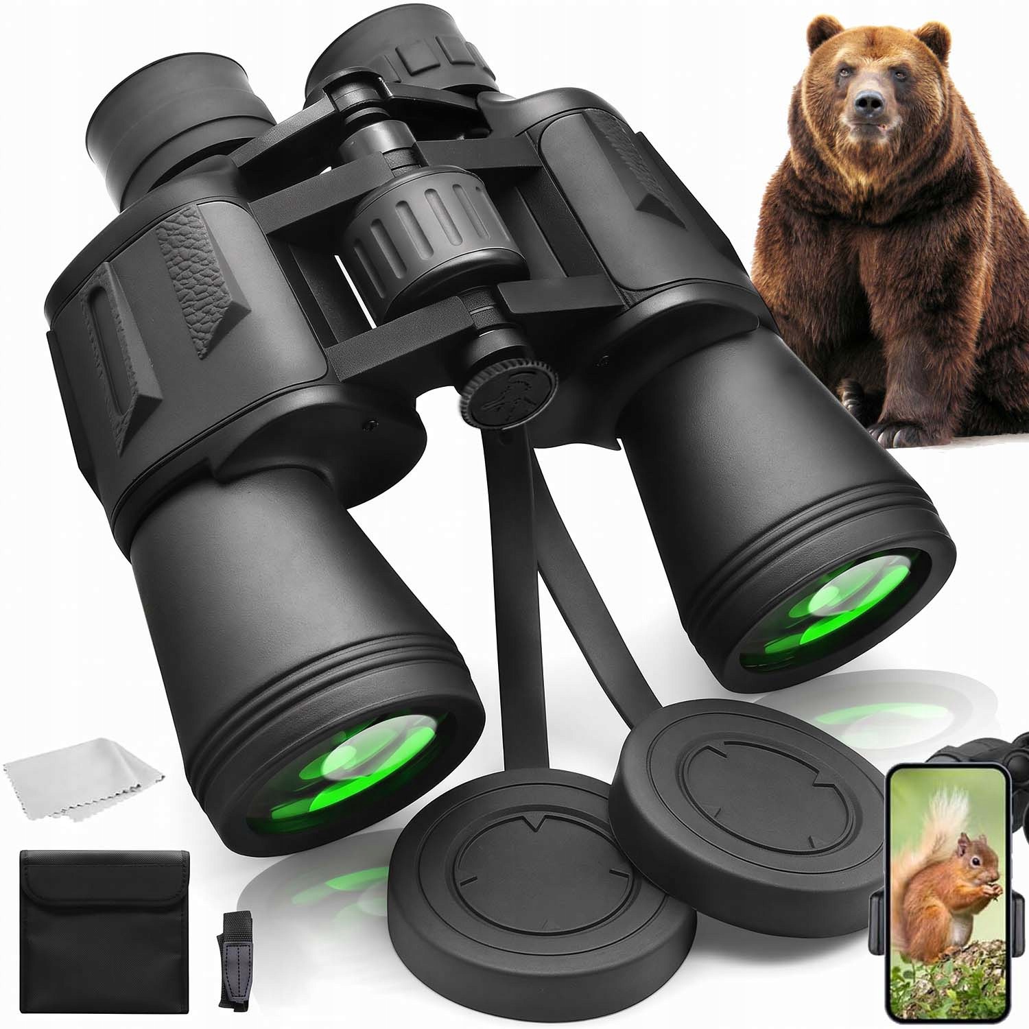 Lovecký Dalekohled Comet Vojenský Turistický Taktický 20X50 Hd Pouzdro