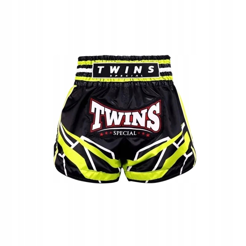 Kraťasy Muay Thai Twins Special Tbs Racing Černá XL
