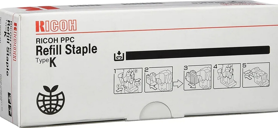 Ricoh Staple Refill Type K 3-pack, 410802
