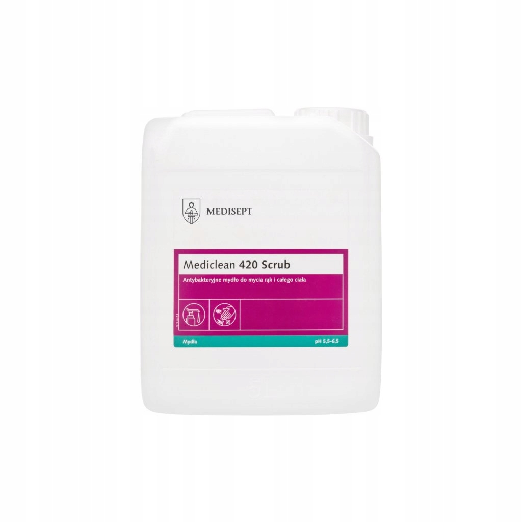 Levně Tekuté mýdlo 5 l Mediclean MC420 Scrub 5 l