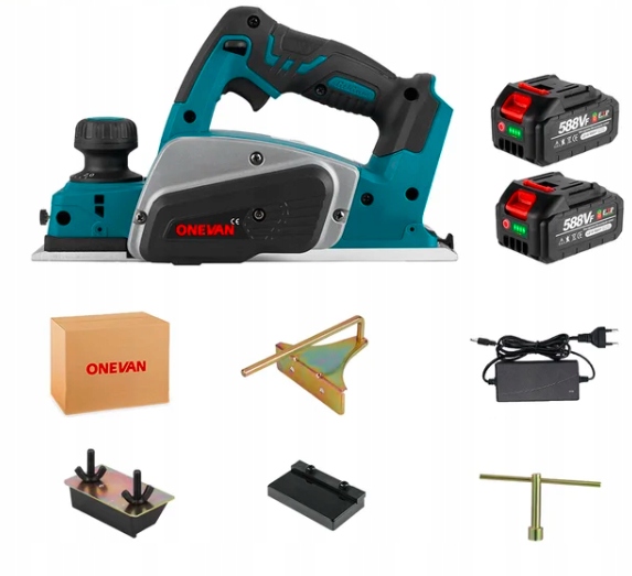 Hoblík na dřevo Bezdrátový Široký elektrický truhlářský hoblík Hebel