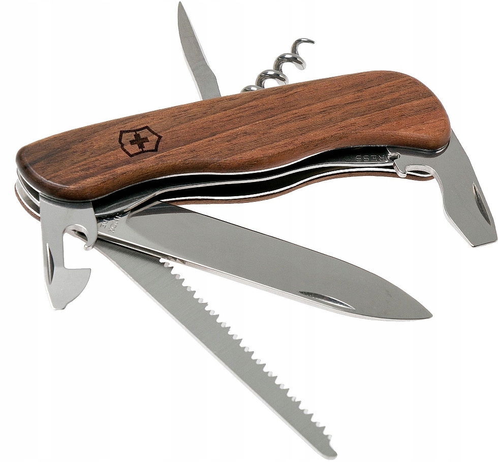 Velký Nůž Victorinox 0.8361.63 Forester Wood, Blokování Čepele, Dřevo