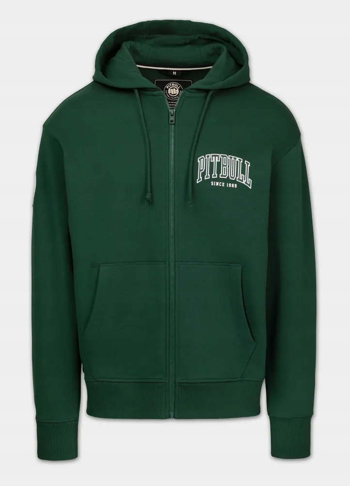 Pánská Tepláková rozepínací mikina s kapucí Pitbull Badger příjemná 3XL