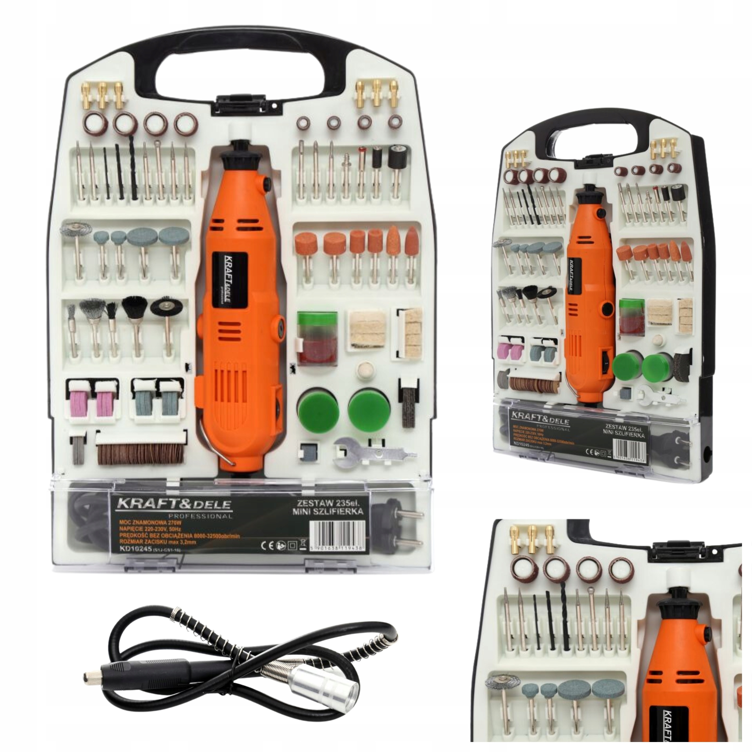 Multibruska Mini-bruska Set 235 ks