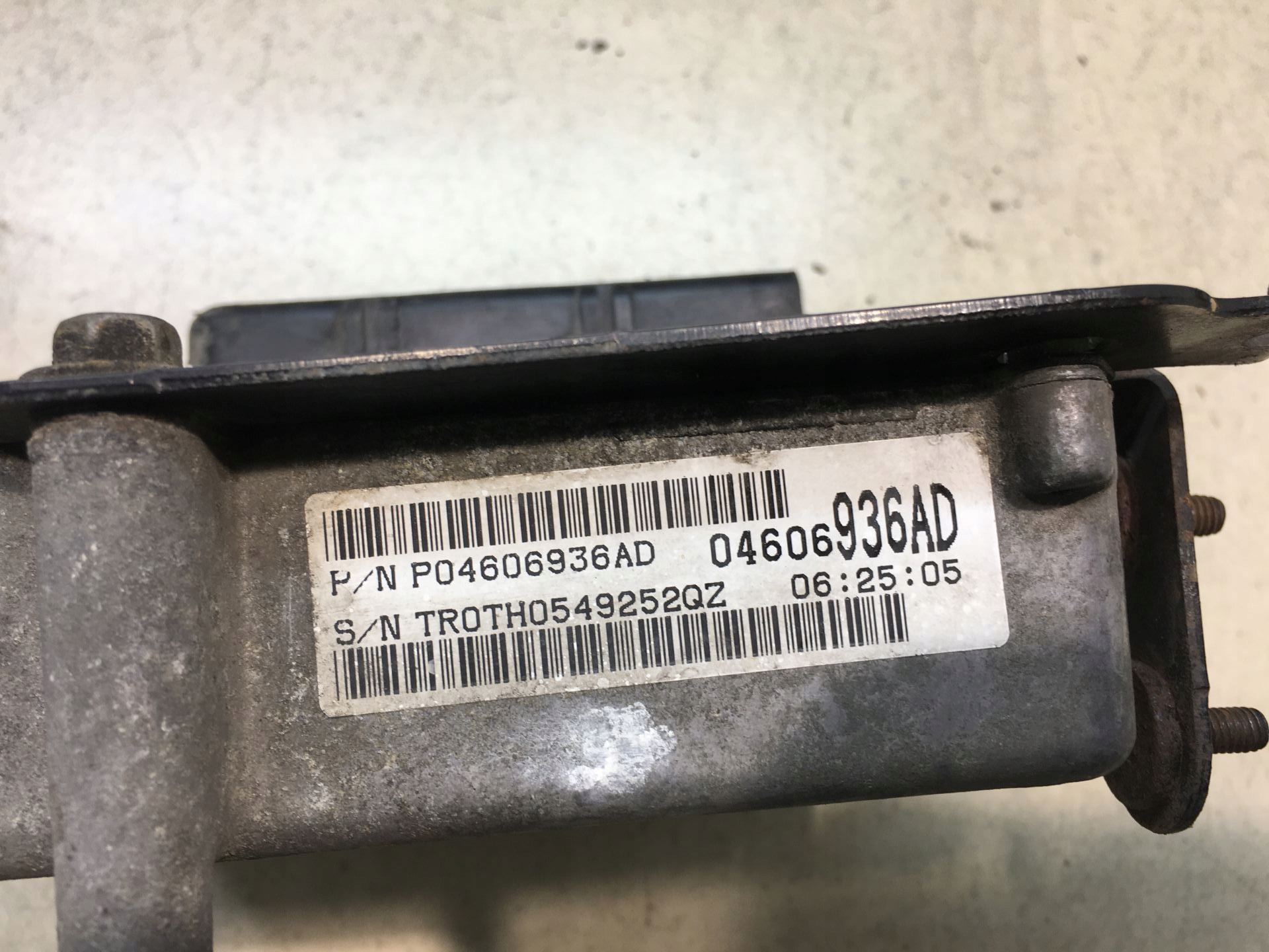Bedienteil Getriebe getriebe CHRYSLER 300M P04606936AD