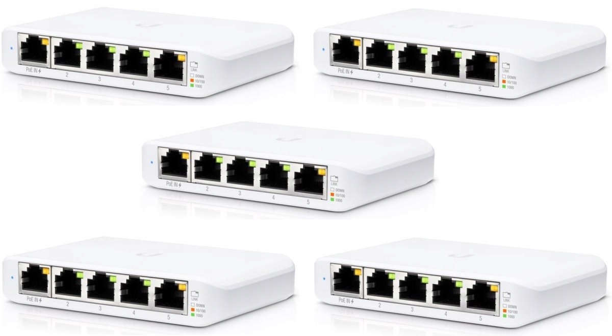 Ubiquiti USW-FLEX-MINI-5 UniFi Switch Flex Mini 5-pack USW-Flex-Mini-5