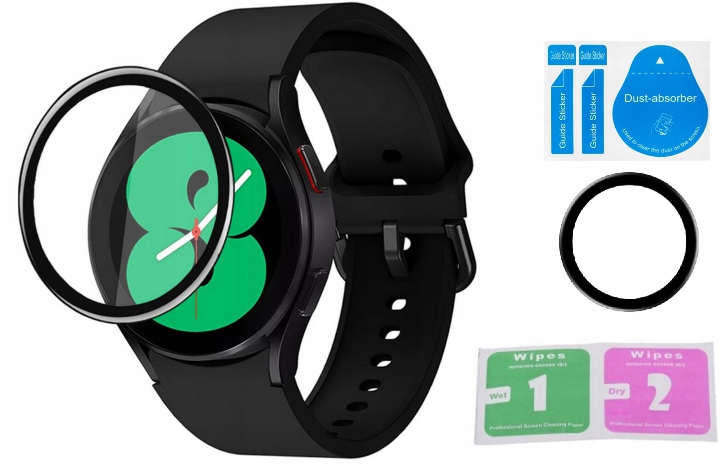 

Szkło Hybrydowe Folia 3D 7H Galaxy Watch 4 40mm