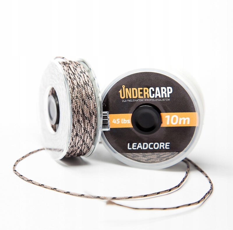 UnderCarp Leadcore 10m Brązowy 45lb