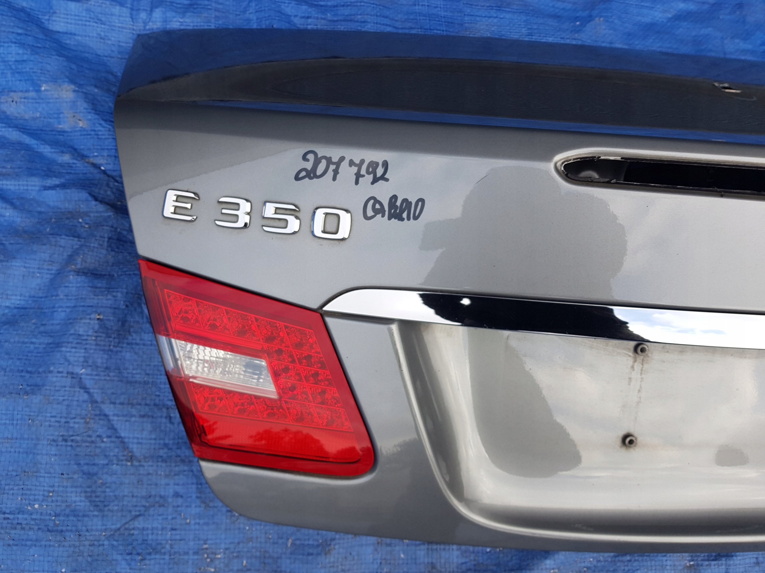 trunk door boot MERCEDES C207 W207 C762 762 CABRIO