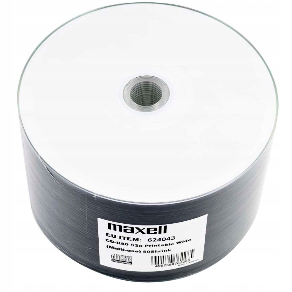 Płyta Cd-r Maxell Printable SP*50 -- (624043)