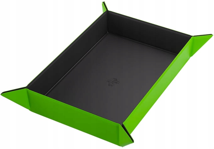 Gamegenic: Magnetic Dice Tray Rectangular Black/Green