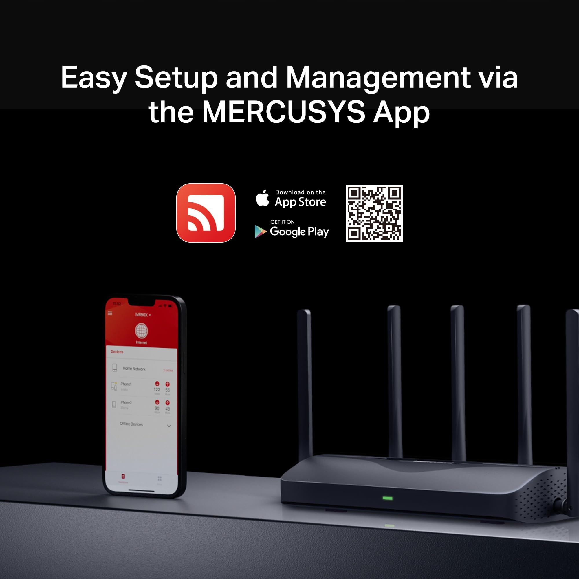 MERCUSYS Router Tri-Band BE9300 WiFi 7 4x2,5G Porty 6 Anten 6GHz VPN WPA3 — miniatura 9
