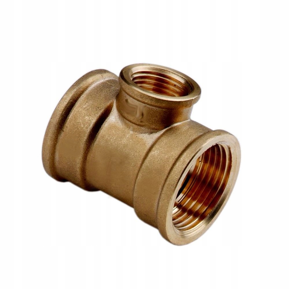 

trójnik 1" x 3/4" (DN25 x DN20) mosiężny