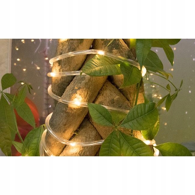 GIRLANDA SOLARNA OGRODOWA ŁAŃCUCH WĄŻ 100 LED 12M Marka Masterled