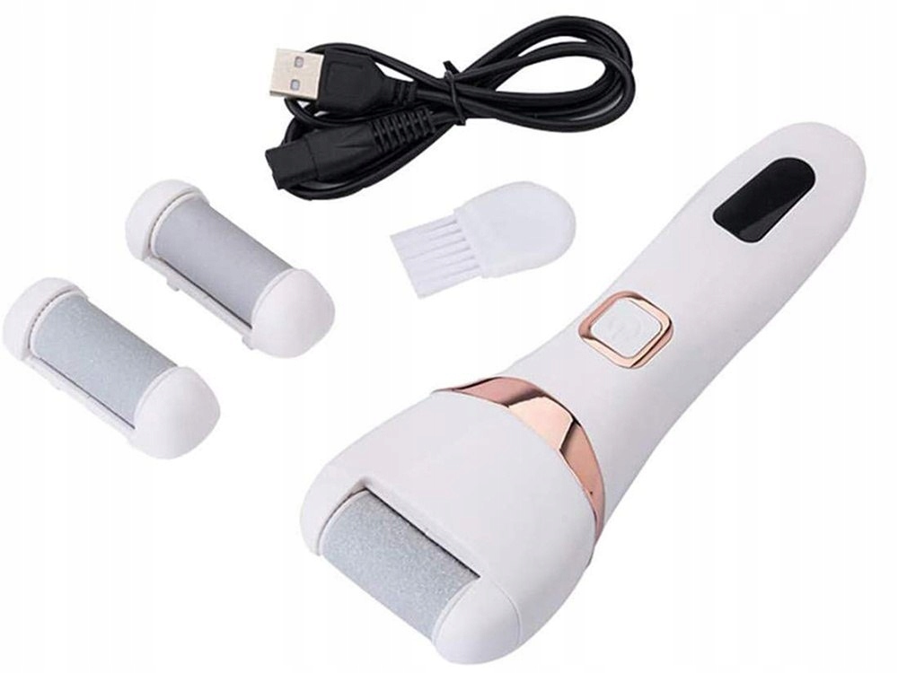 Elektrický pilník pilník na nohy , struhadlo na paty, bruska LCD umožňuje rychlé odstranění mozolů.