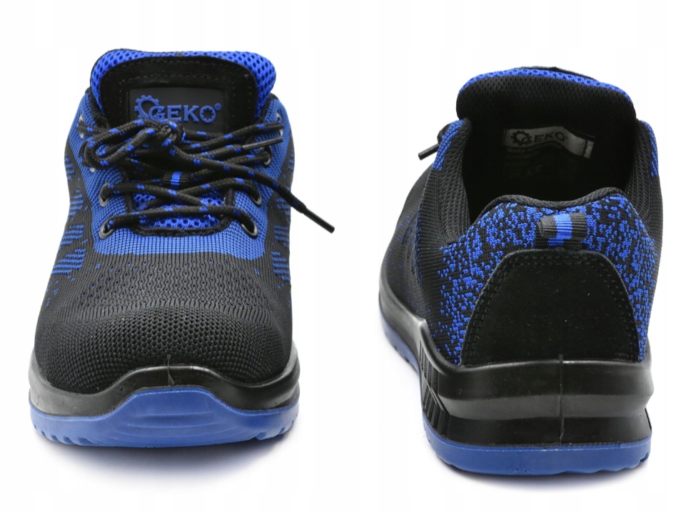 BUTY OCHRONNE SPORTOWE ROBOCZE ROZMIAR 45 LEKKIE METALOWY NOSEK GEKO Marka Geko