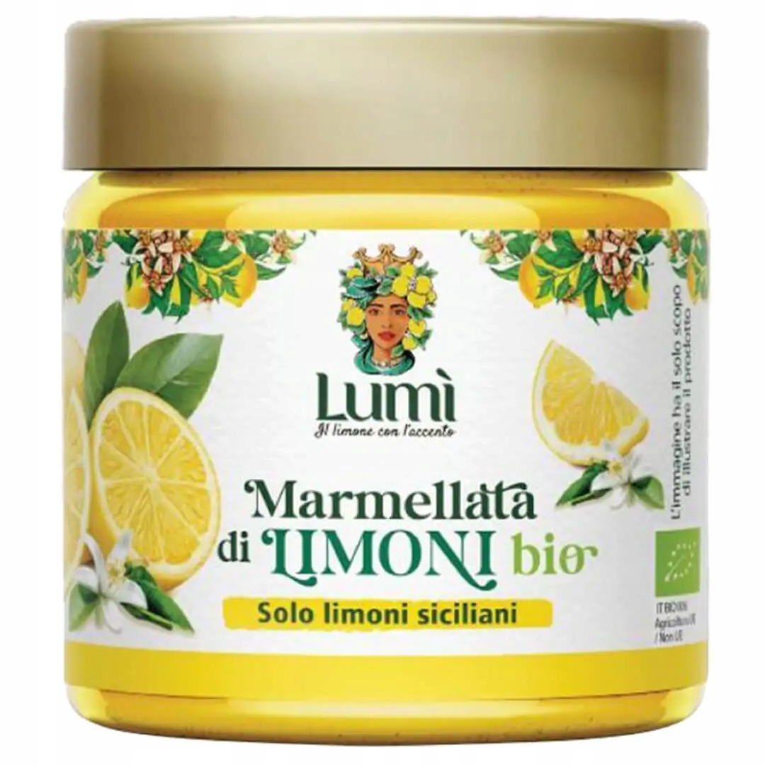 АГРУМИ лимонный мармелад био 310г