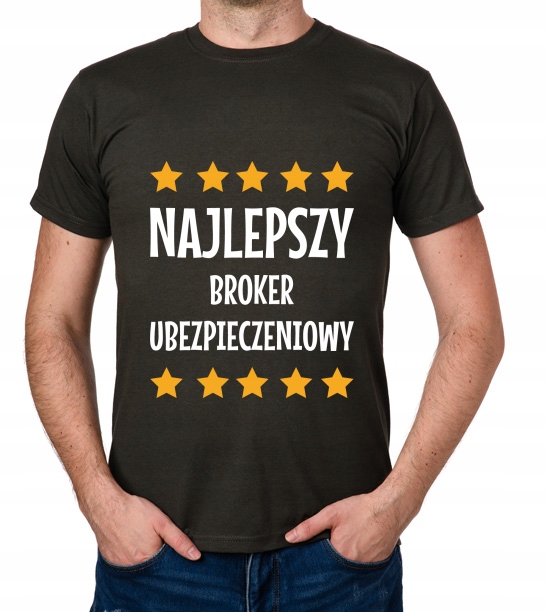 

koszulka Najlepszy Broker Ubezpieczeniowy prezent