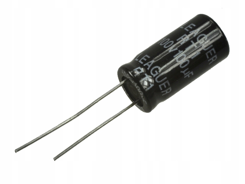

Kondensator elektrolityczny 100uF 100V Leaguer