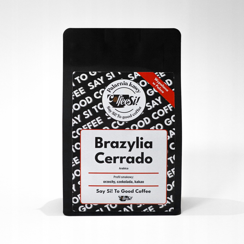 Levně Káva zrnková 1 kg Brazílie Cerrado 100% Arabica Čerstvě pražená pro kávovar