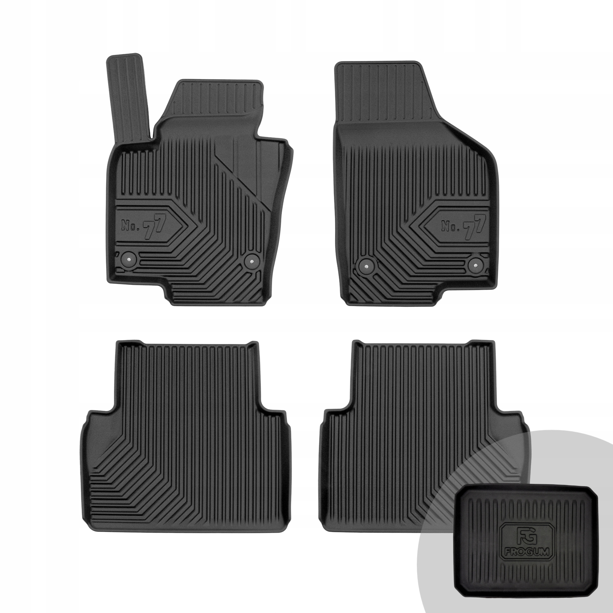 Frogum Koberce do auta pro Seat Alhambra II, pro Vw Sharan II