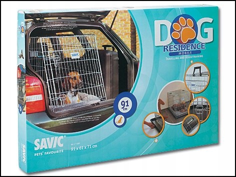 Levně Klec Savic Dog Residence mobil 91x61x71cm