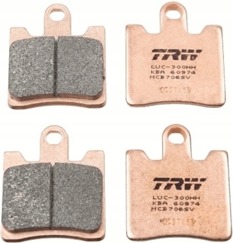MCB706SV - ГАЛЬМІВНІ КОЛОДКИ TRW YAMAHA FJR 1300 A, AS 2006-12