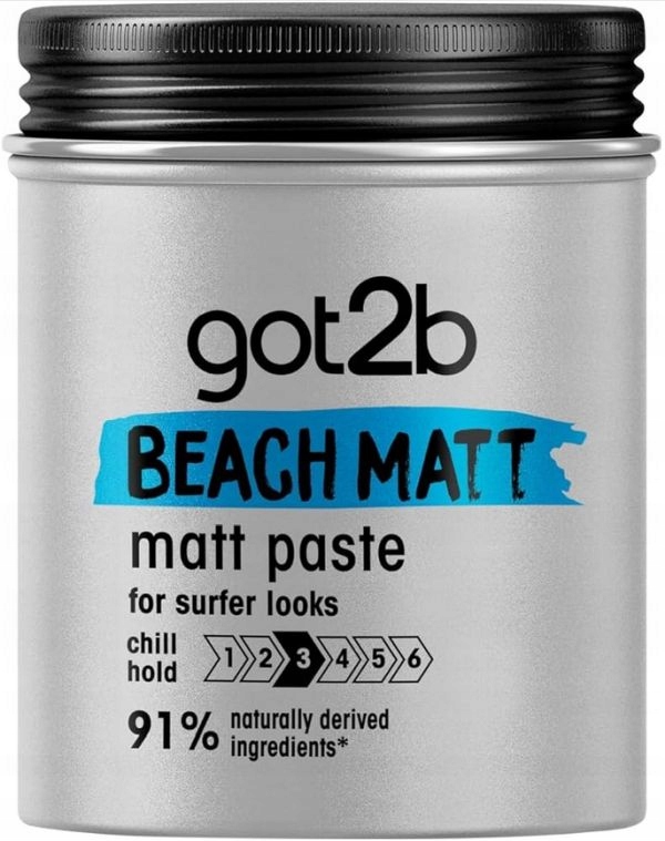 SCHWARZKOPF GOT2B MATUJĄCA PASTA DO WŁOSÓW FORCE 3