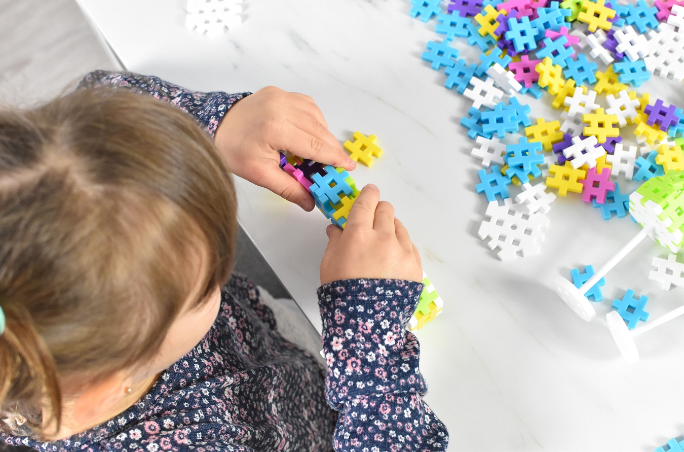 Meli Klocki Basic Constructor Pink Travel Box 500 Bohater brak