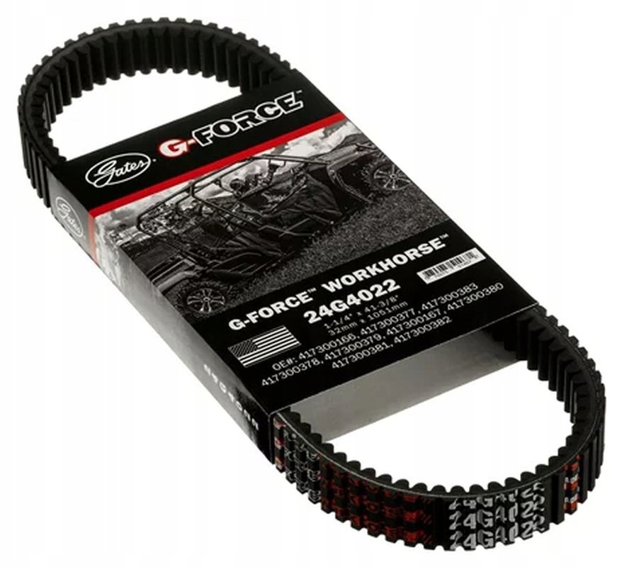 Gates Pohonná Páska Atv G-force (1051x32x14,4MM) Polaris Ranger Crew/rzr/x