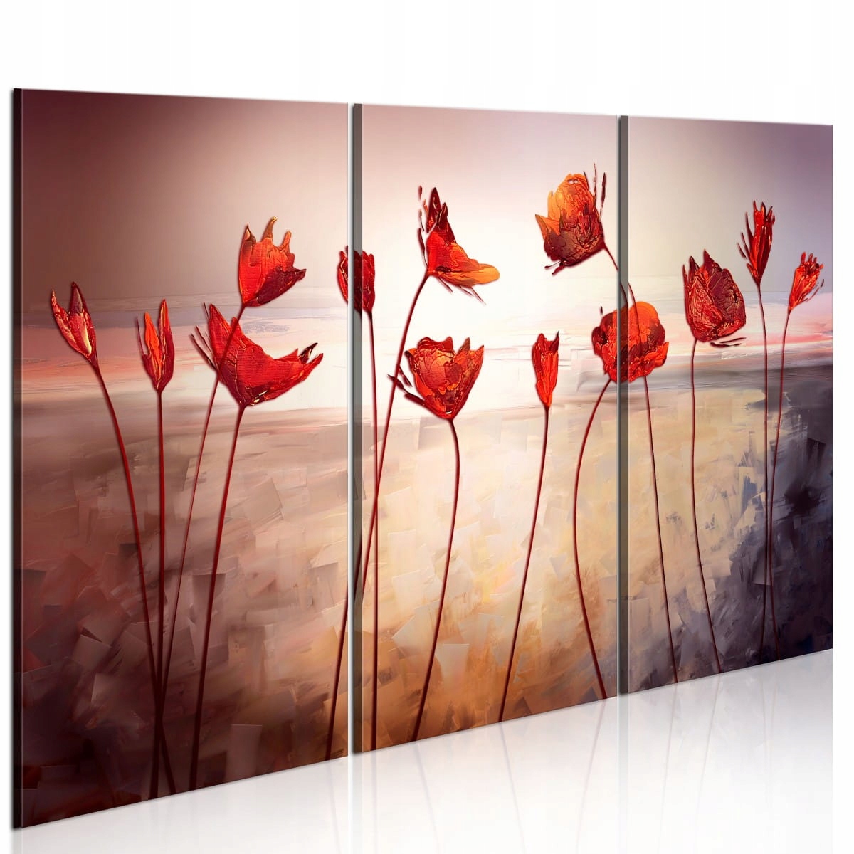 

Obraz - Bright red poppies - 90X60