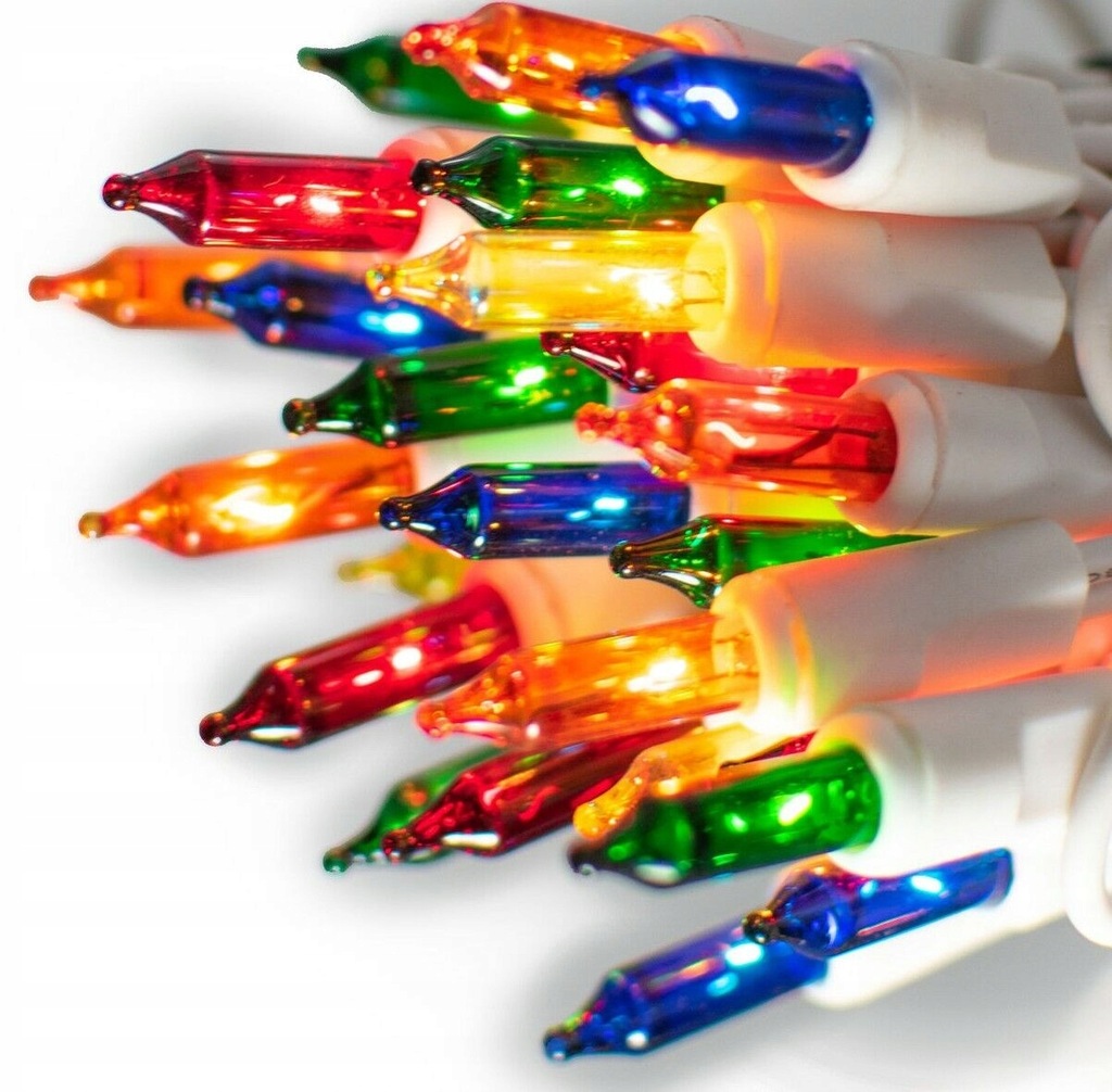 LAMPKI CHOINKOWE ŚWIĄTECZNE MULTIKOLOR 10 LED Kod producenta LAM-10-MULTI