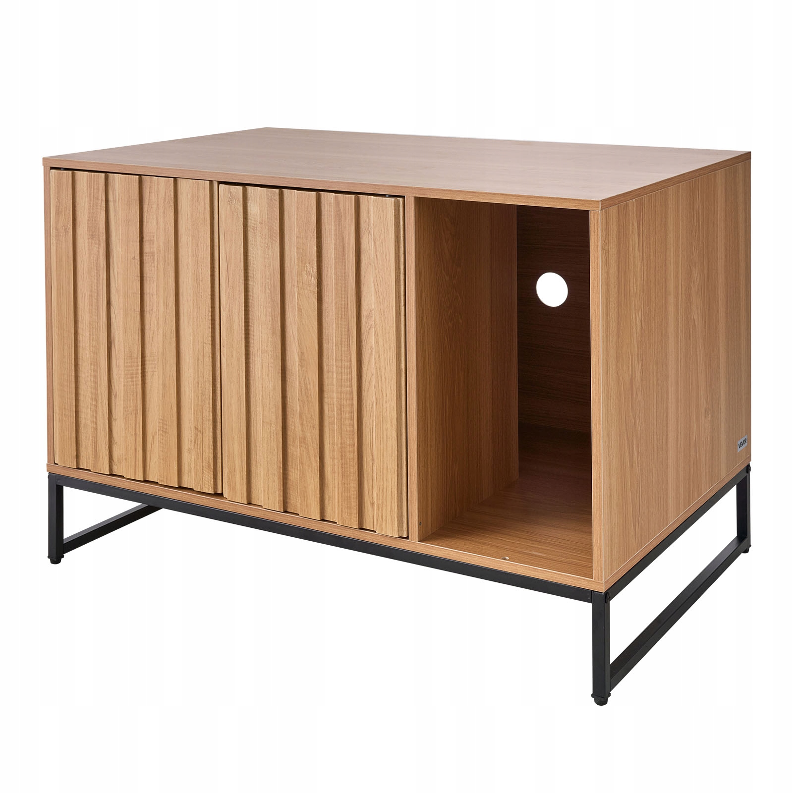 Levně Skříňka Pro Kočky Vevor 800X510X568 MM, Pevná Kočičí Toaleta S Škrabací Podložkou