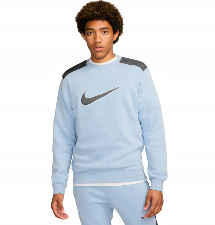 Pánská mikina Nike Sportswear Fleece Crew FN0245-440 velikost M