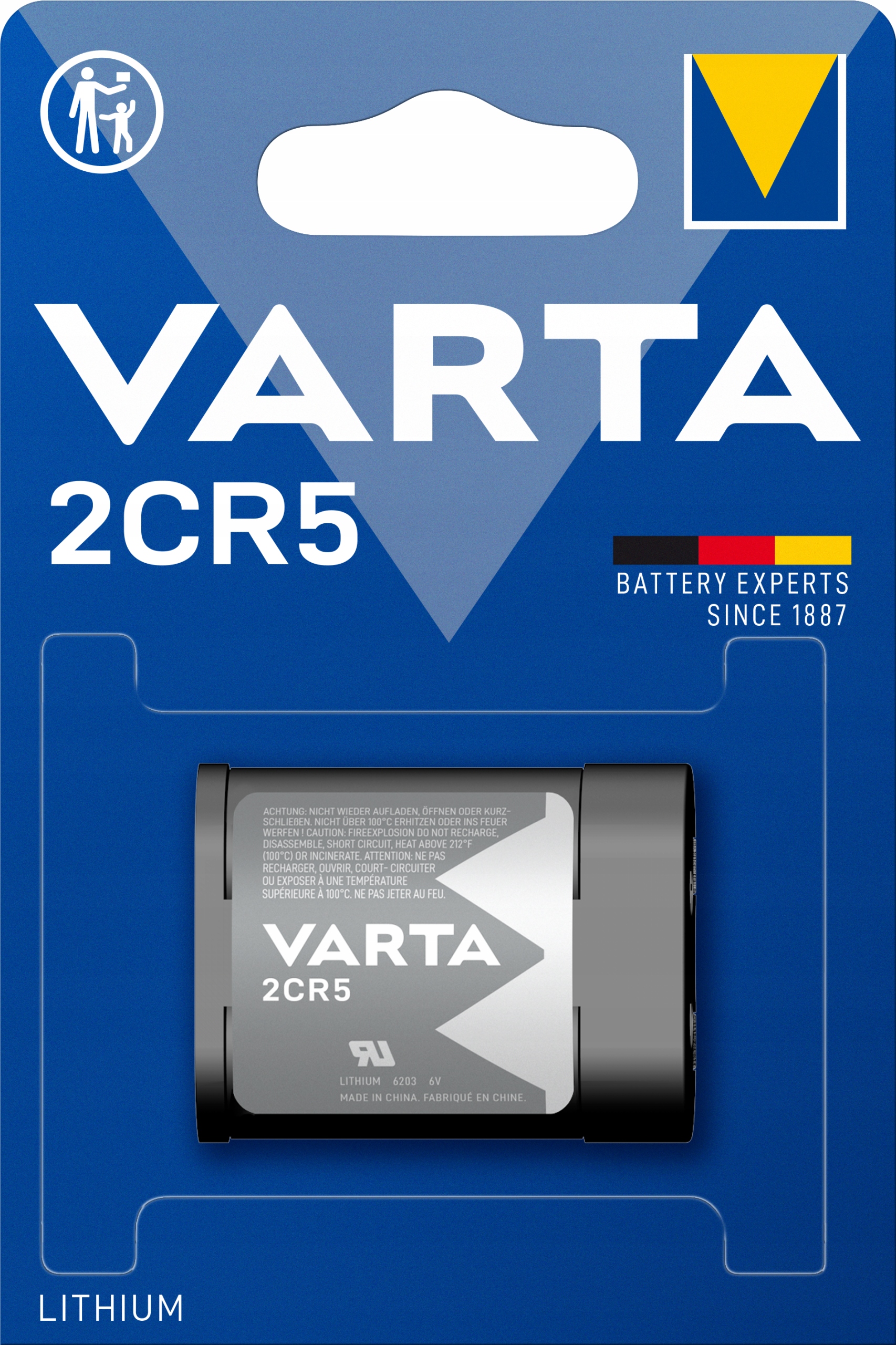 

bateria Varta litowa 2CR5