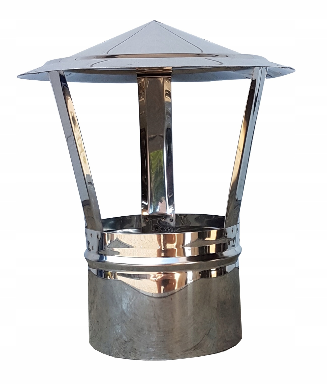 

Daszek na komin fi 100mm Nierdzewny Kwasówka