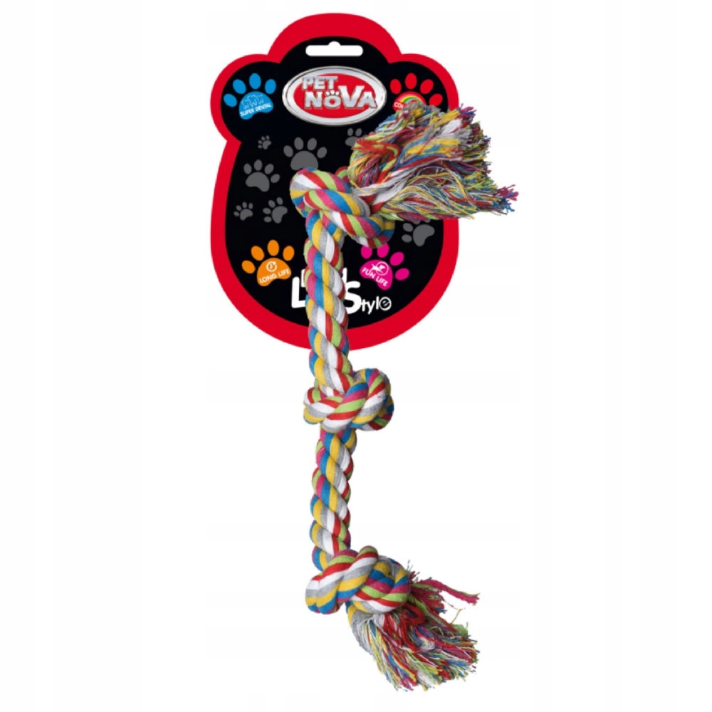 

Pet Nova sznur knot 38cm gryzak czyszczący zęby