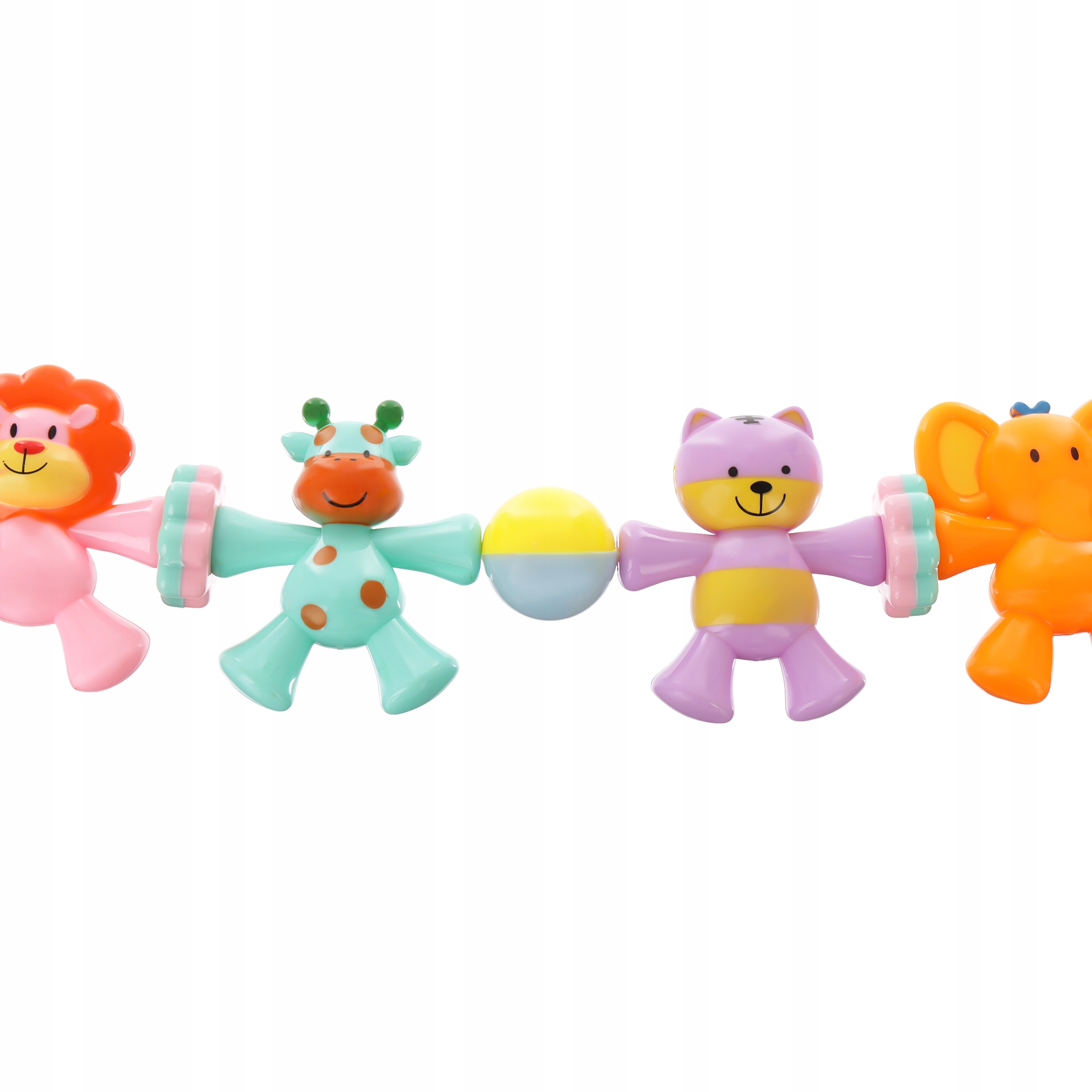 LT397 ZAWIESZKA DO WÓZKA ZWIERZĄTKA GRZECHOTKA Materiał karton plastik