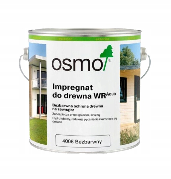 Osmo Olejová lazura na ochranu dřeva při fasádách teras Patina 905 2,5 l