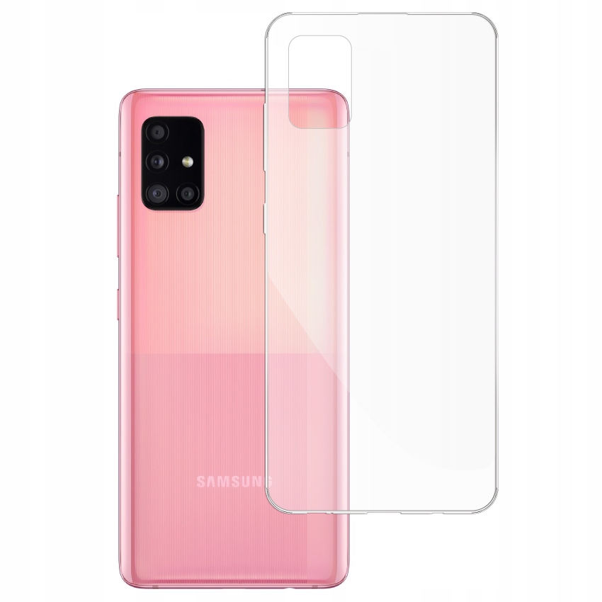 

Etui do Samsung Galaxy A51 5G gumowe Slim Clear