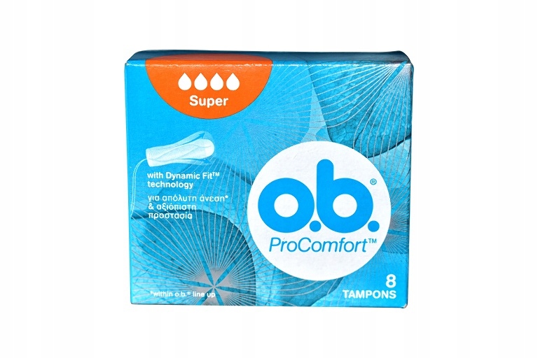

O.b. Tampony Pro Comfort 8 szt Super